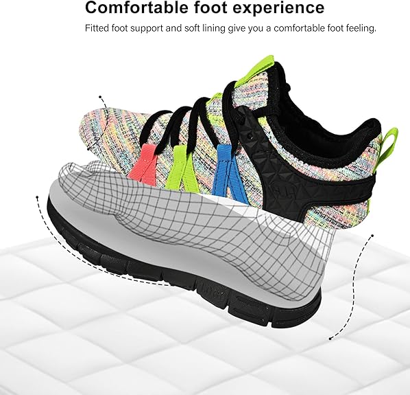 Womens Fashion Walking Running Shoes Ultra Lightweight