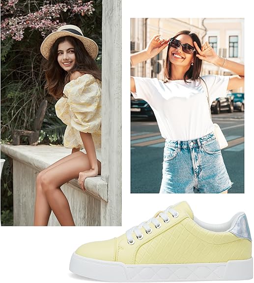 Women's Flat Low Top Casual Fashion Sneakers