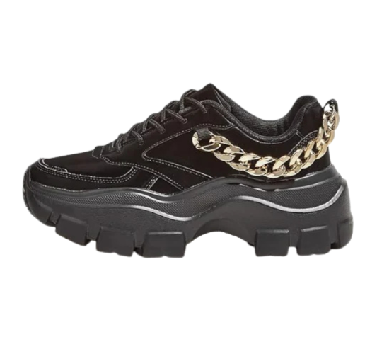 Women Chunky Platform Dad Colorblock White Neon Green Fuchsia Hologram Silver Casual Lace-Up Walking Sneakers