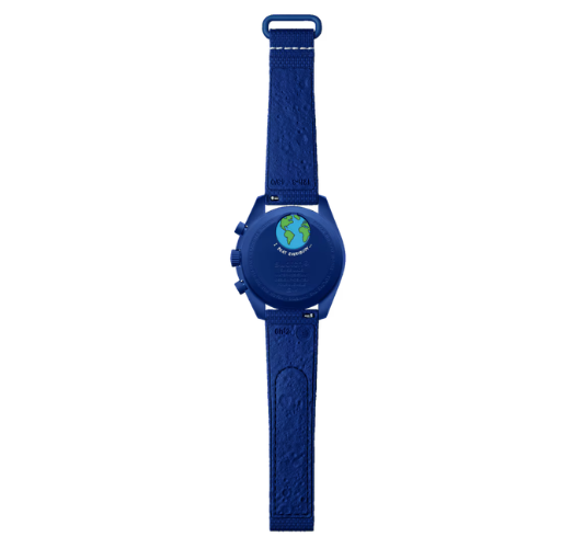 Swatch x Omega Bioceramic Moonswatch Mission To Earthphase Moonshine Snoopy Gold