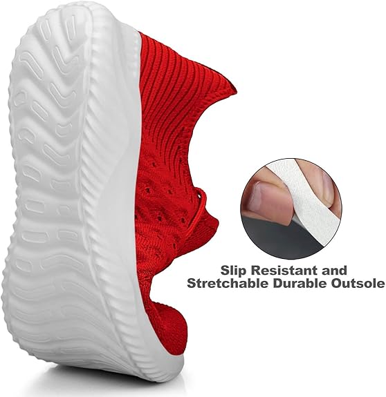 Womens Slip On Walking Shoes Non Slip