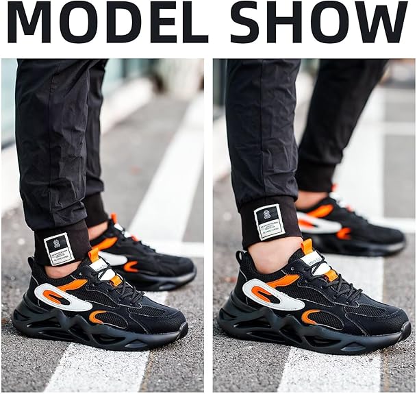 Shoes for Women Men Wide fit Indestructible Work Sneakers