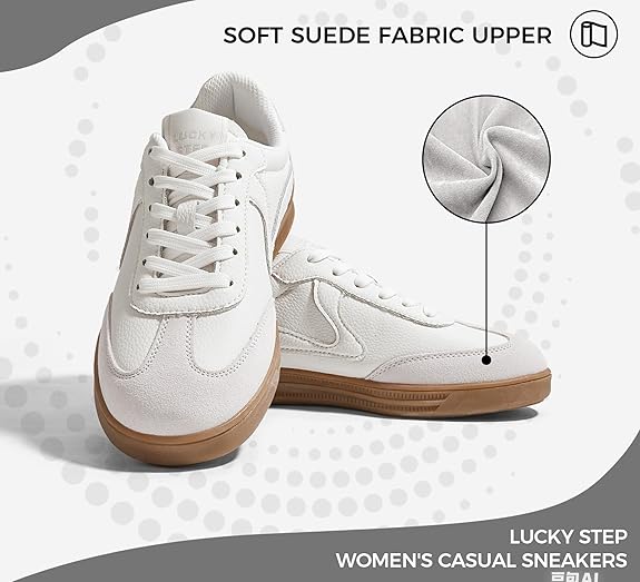 Women's Retro Fashion Sneakers Classic Cute Casual Trainers