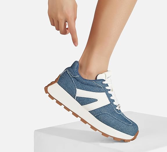 Women's Platform Fashion Sneakers Retro