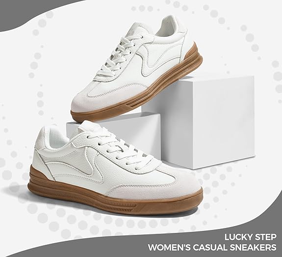 Women's Retro Fashion Sneakers Classic Cute Casual Trainers