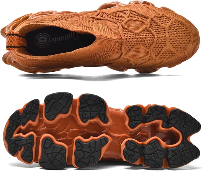 Mens Womens Slip on Loafers Walking Tennis Shoes