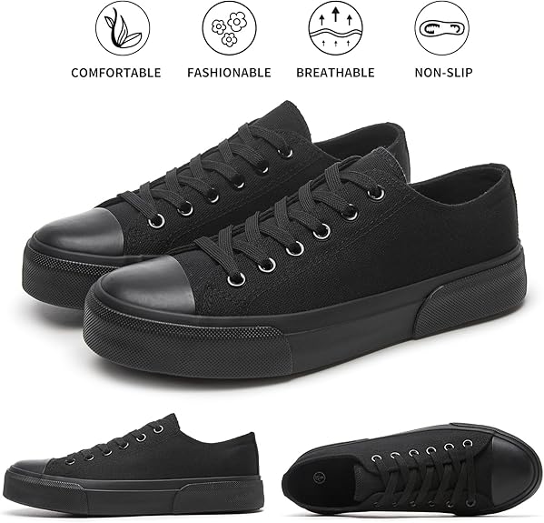 Sneakers for Women Low Top Canvas Shoes Womens Canvas Sneakers