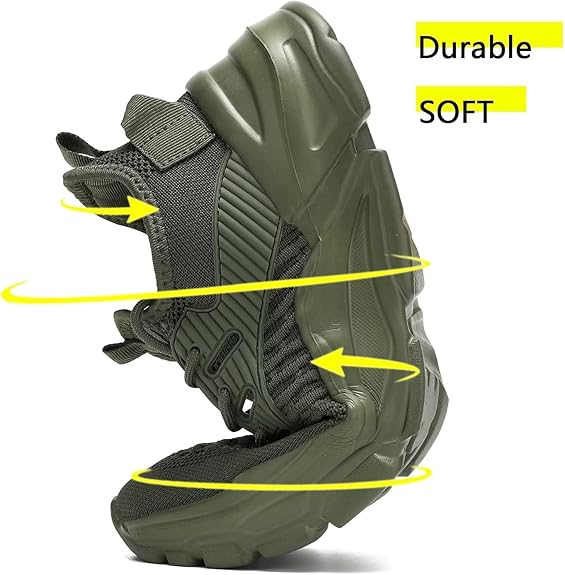 Men's Running Shoes, Non Slip, Breathable, Lightweight