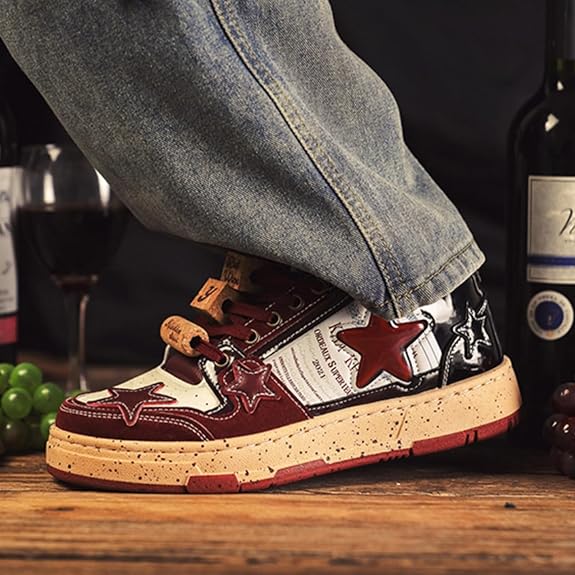 Star Print Fashion Chunky Sneakers for Women