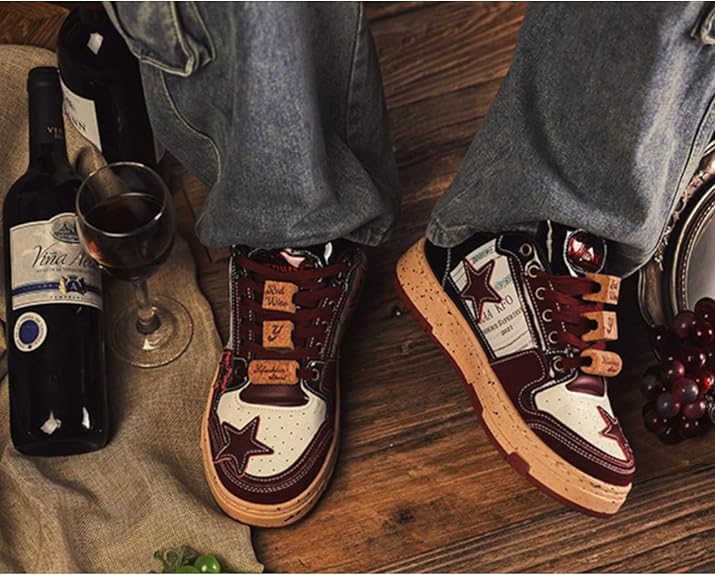 Star Print Fashion Chunky Sneakers for Women