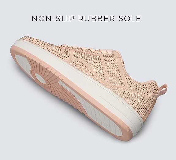 Women Fashion Sparkle Rhinestone Sneakers