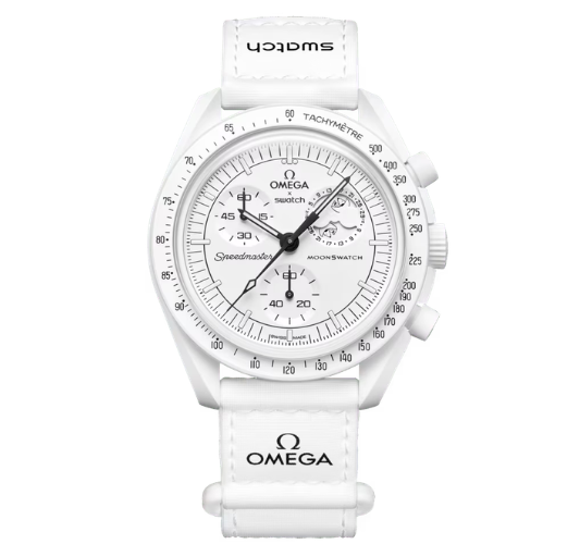 Swatch x Omega Bioceramic Moonswatch Mission To Moonphase Snoopy