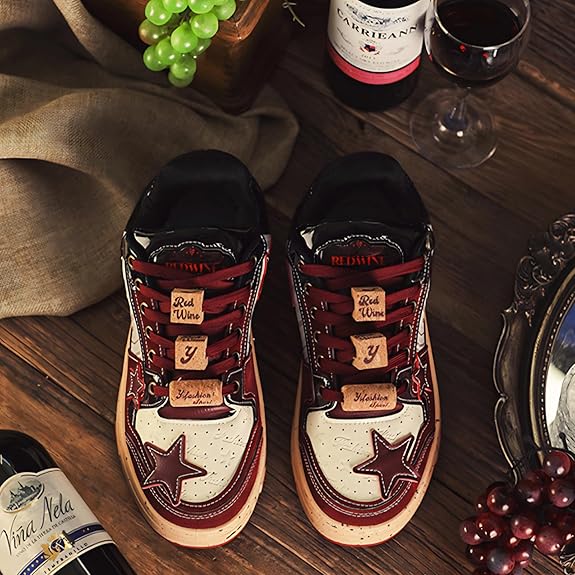 Star Print Fashion Chunky Sneakers for Women