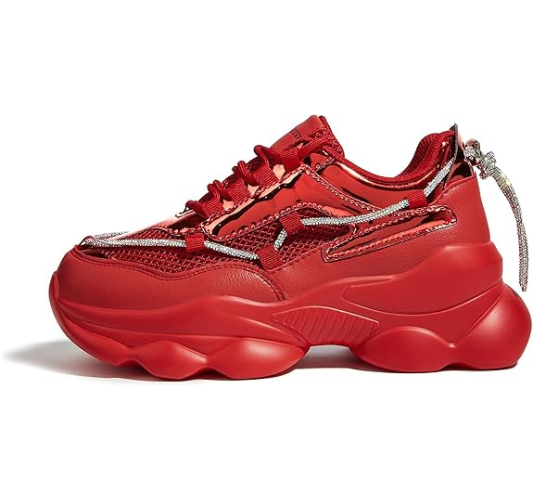 Women's 90s Chunky Sneakers Sparkly