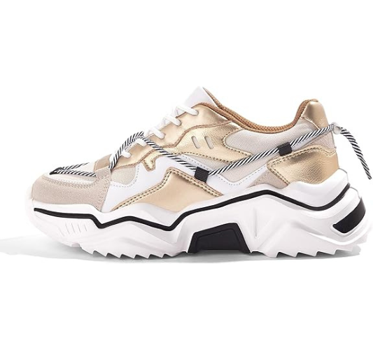 Women's Platform Colorful Fashion Sneakers Retro